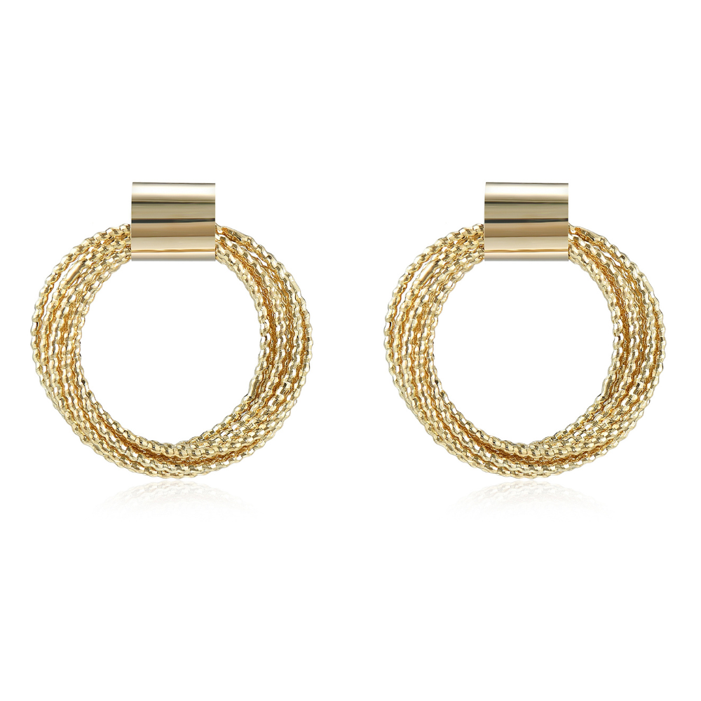 Jayda Circle Drop Earrings