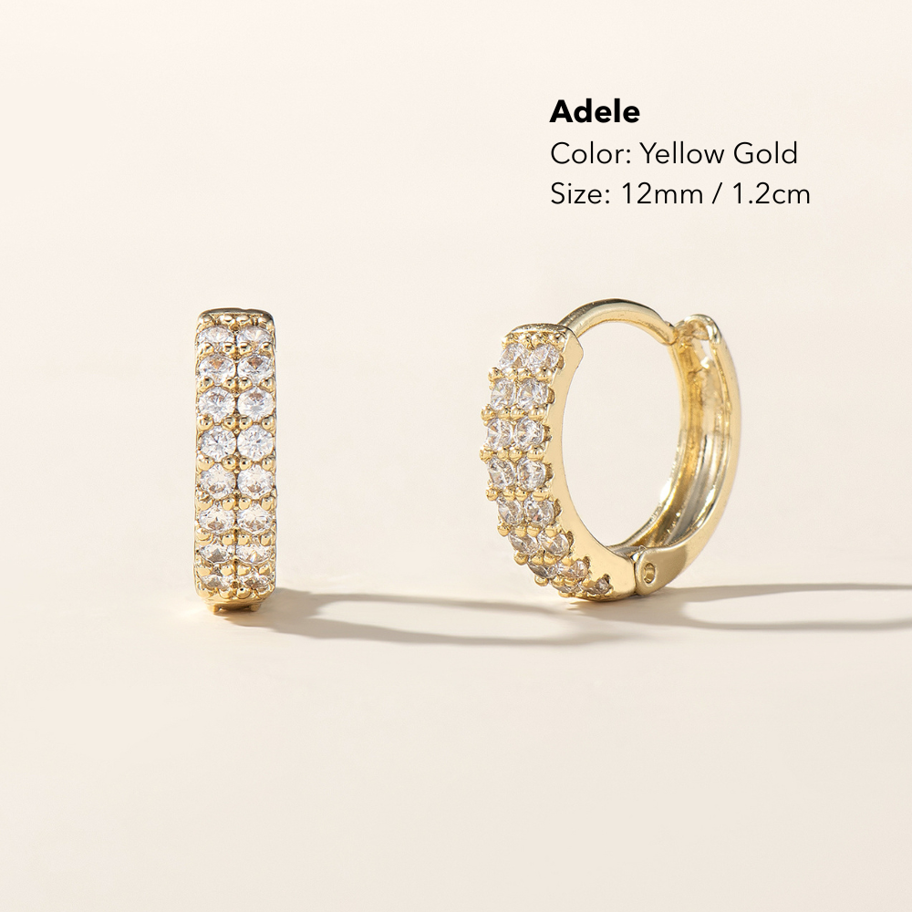 Classic Minimalist Daily Wear Hoop Earrings