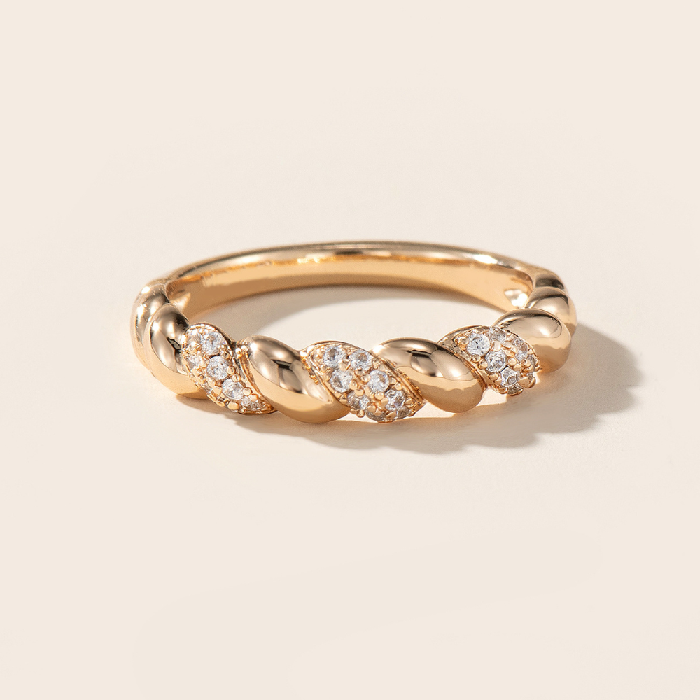 Trina Twisted Rope Ring