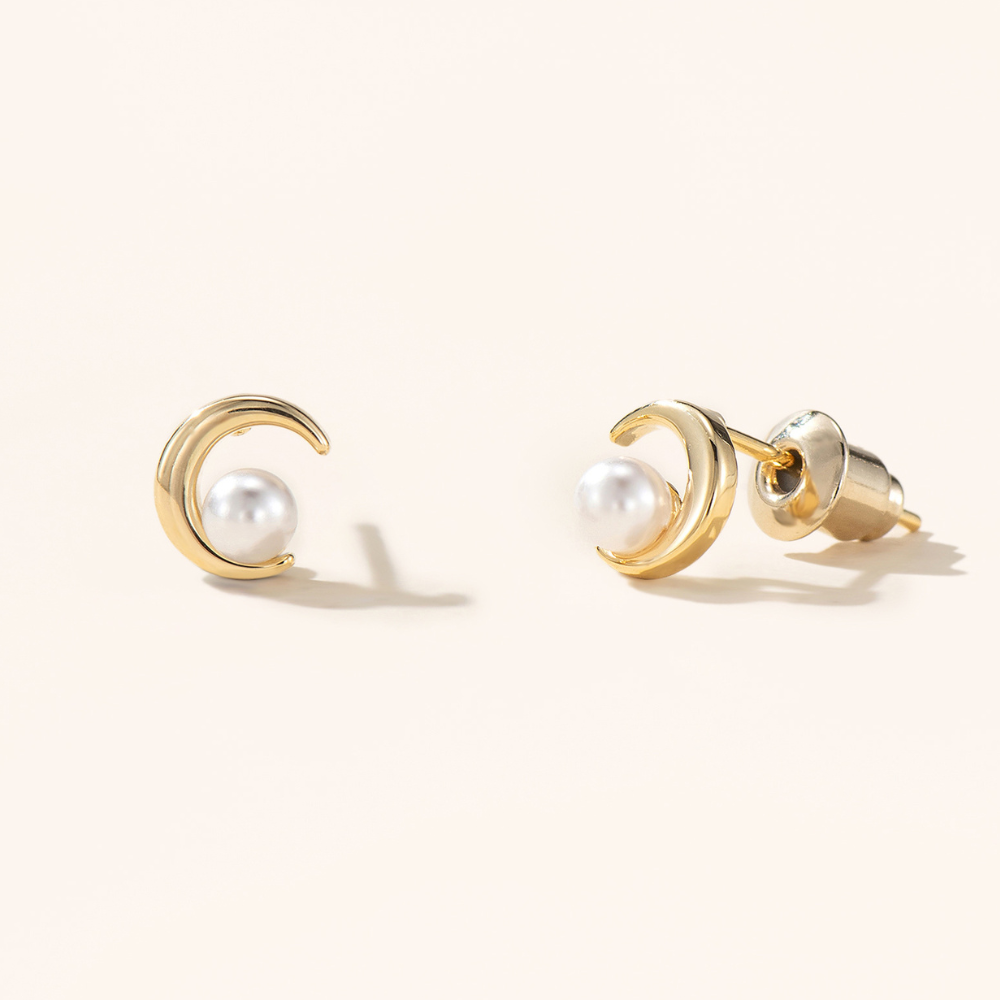 Mala Moon Earrings