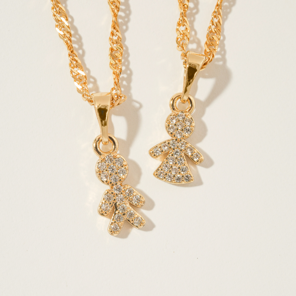 Girl Mom / Boy Mom Necklace