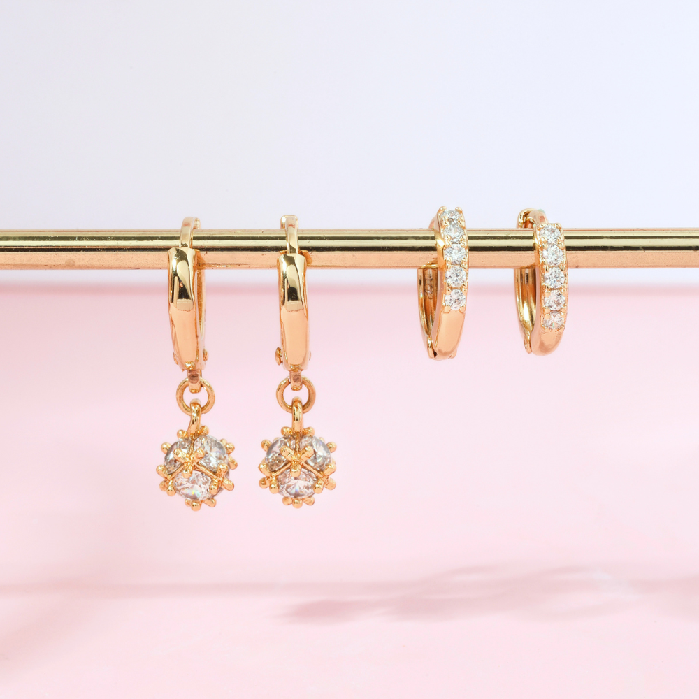 Simone Hoop Set