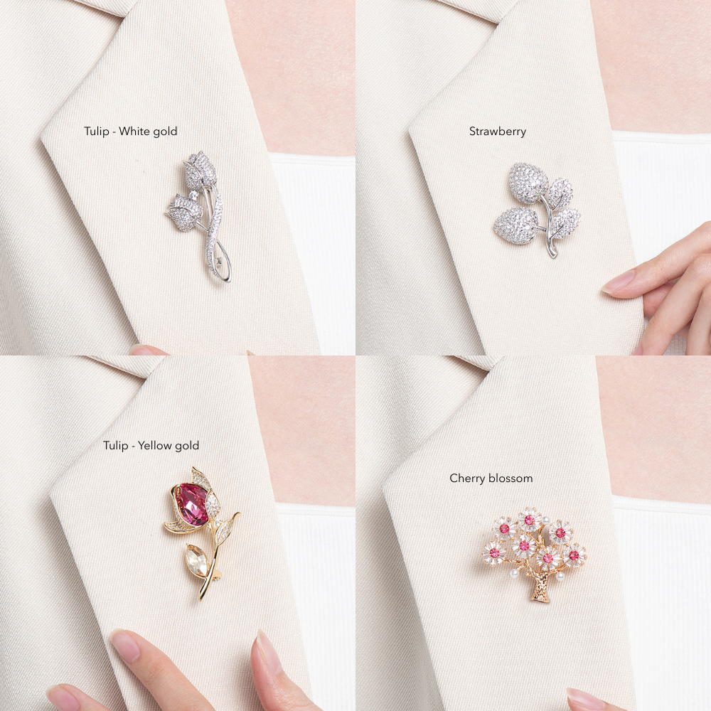 Thea Flower Brooch