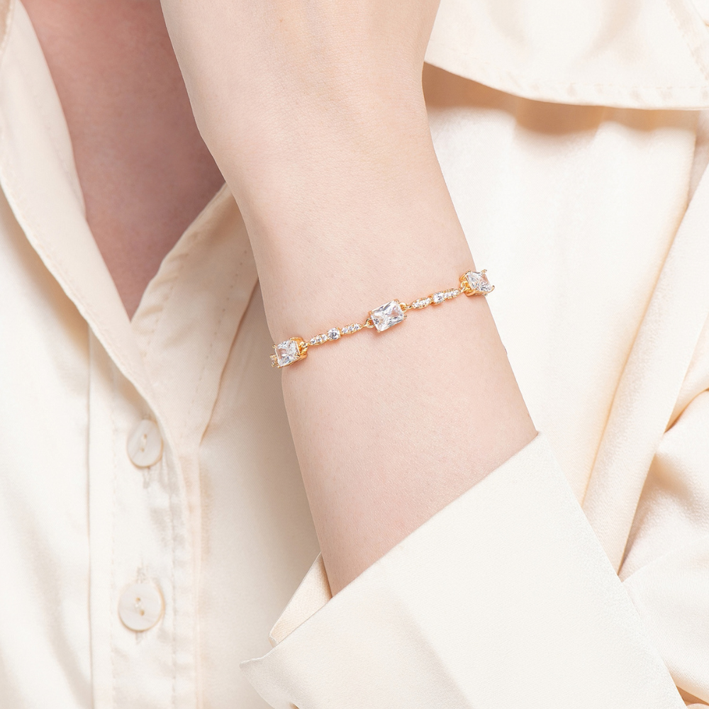Penny Emerald Cut Radiant Bracelet