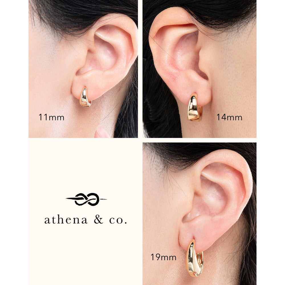 Kaye  Hoop Earrings