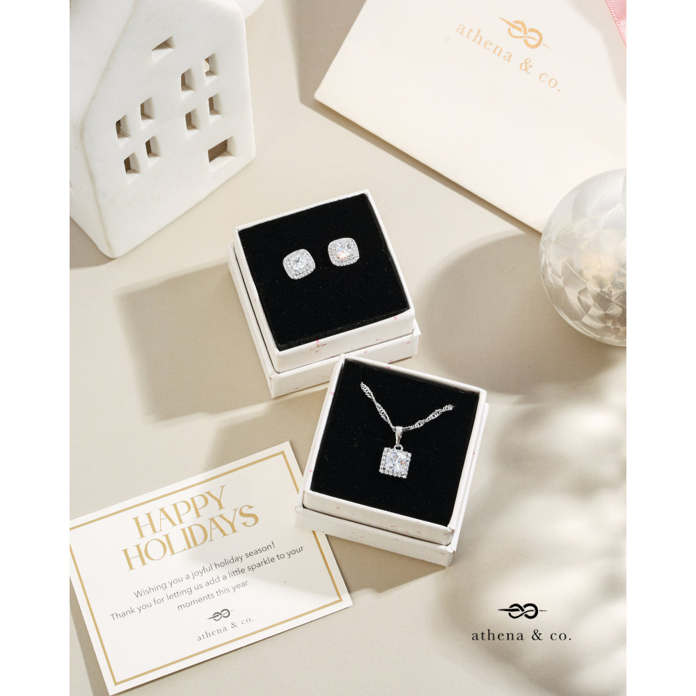 Anastasia Necklace & Ira Stud Earrings Bundle
