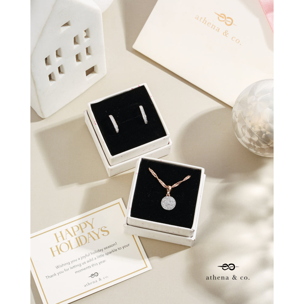 Raisa Hoop & Carrie Necklace Bundle