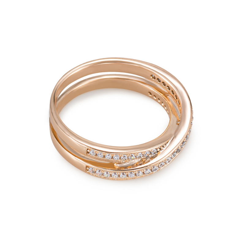 Ciara Infinity Crossover Ring | Athena & Co.