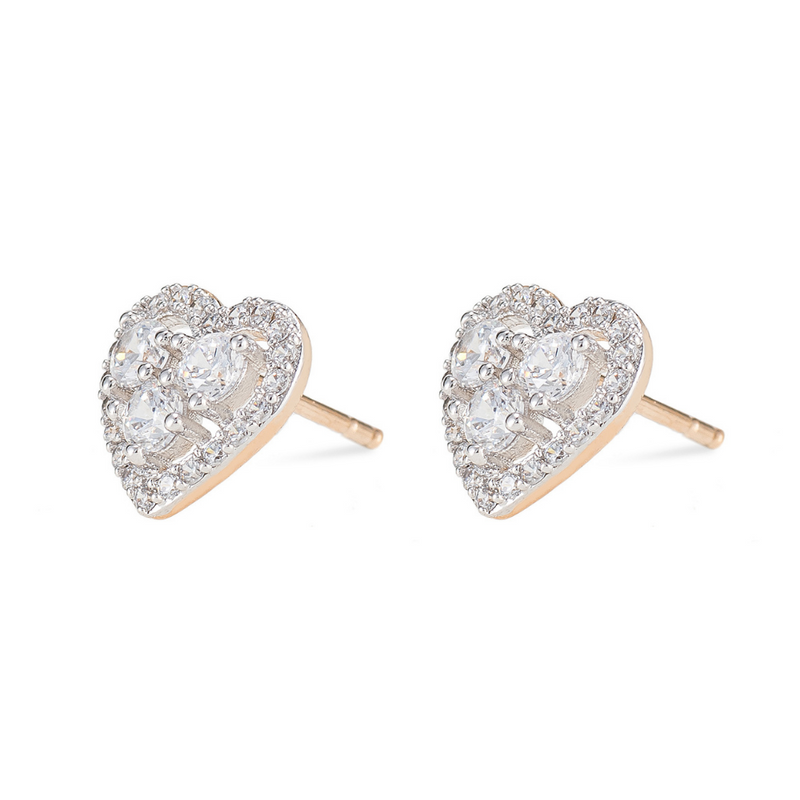 Eleanor Heart Earrings