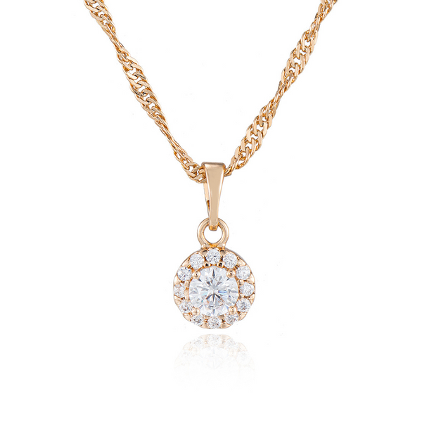 Cecilia Halo Necklace