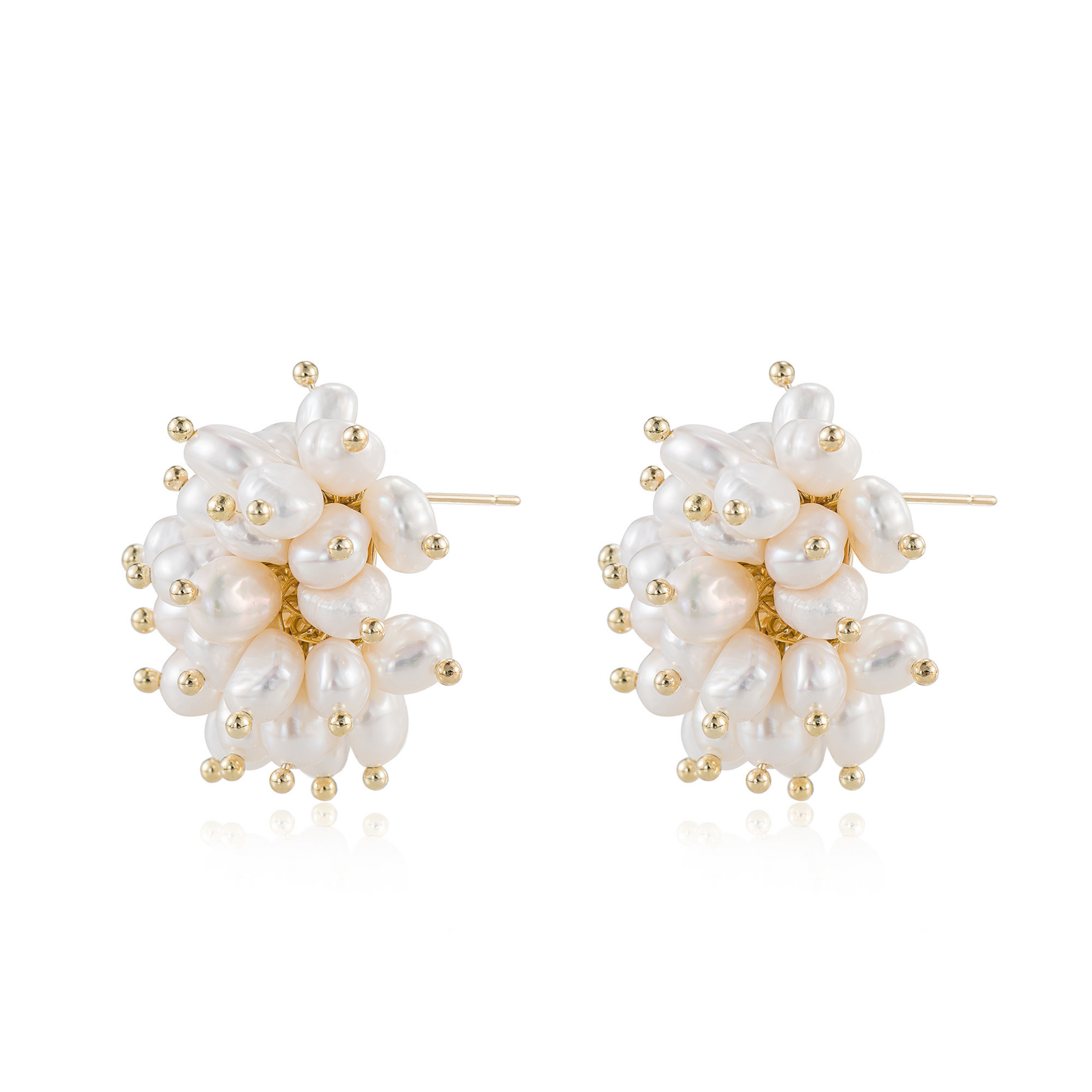 Jane Freshwater Pearl Stud Earrings