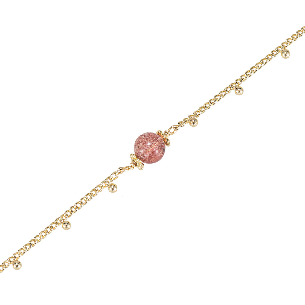 Janina Freshwater Pearl with Rose Quartz Bracelet | Athena & Co.