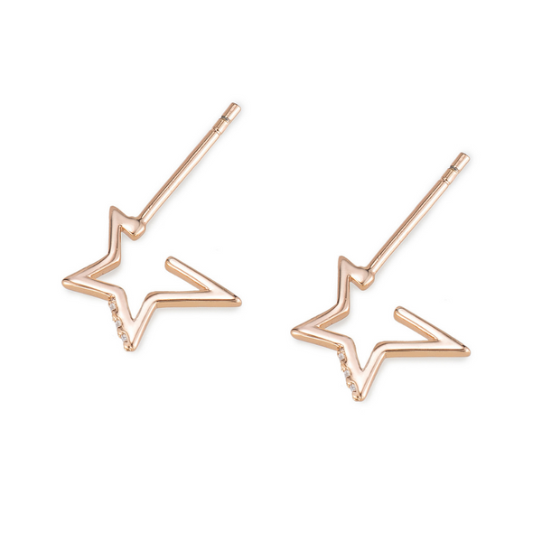 Lyra Star Stud Earrings