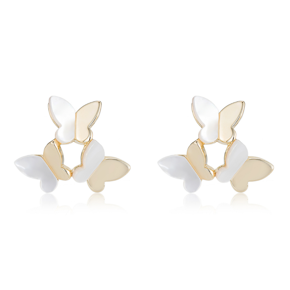 Beau Butterfly Earrings (Hypoallergenic) | Athena and Co.