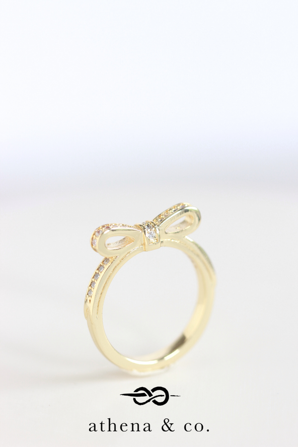 Prima Bow Ring | Athena & Co.