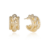 Effie Twist Hoop Earrings | Athena and Co.