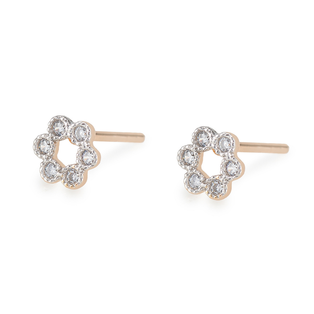 Jess Flower Stud Earrings