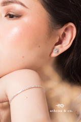 Alia Diamond Stud Earrings