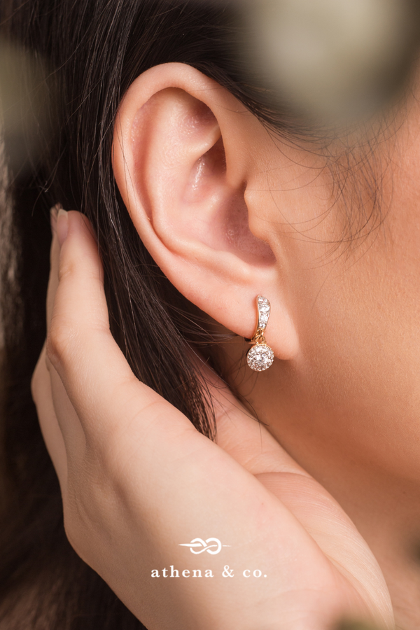Elvira Drop Earrings - Petit | Athena & Co.