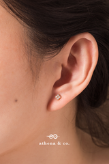 Nellie Flower Earrings - Accent Studs